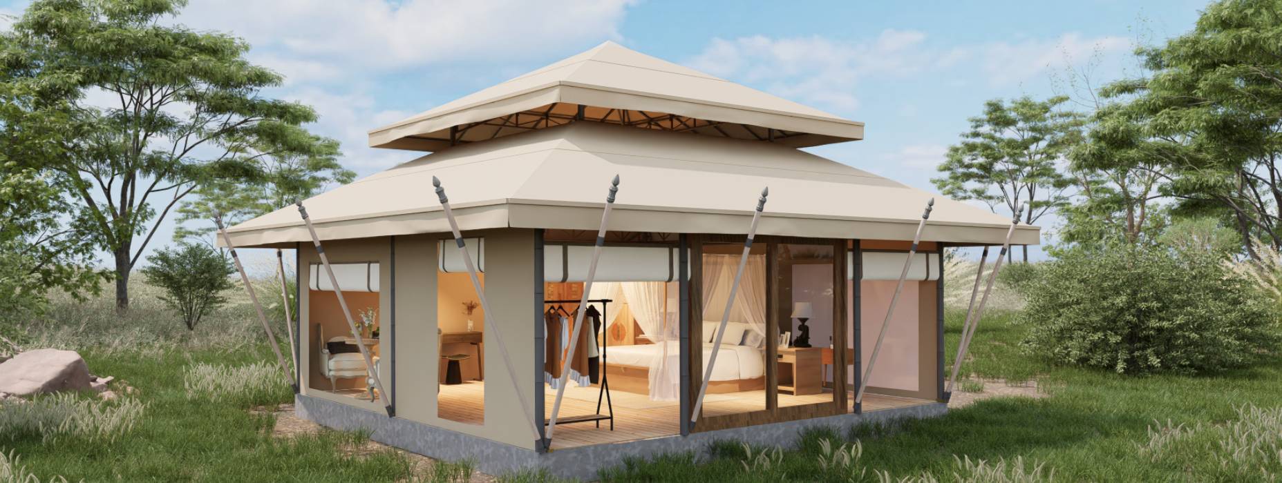 偏关县户外野奢帐篷